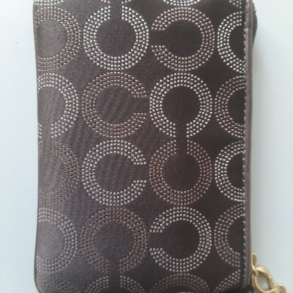 Coach Small Wristlet New With Tags & Box - Picture 6 of 7